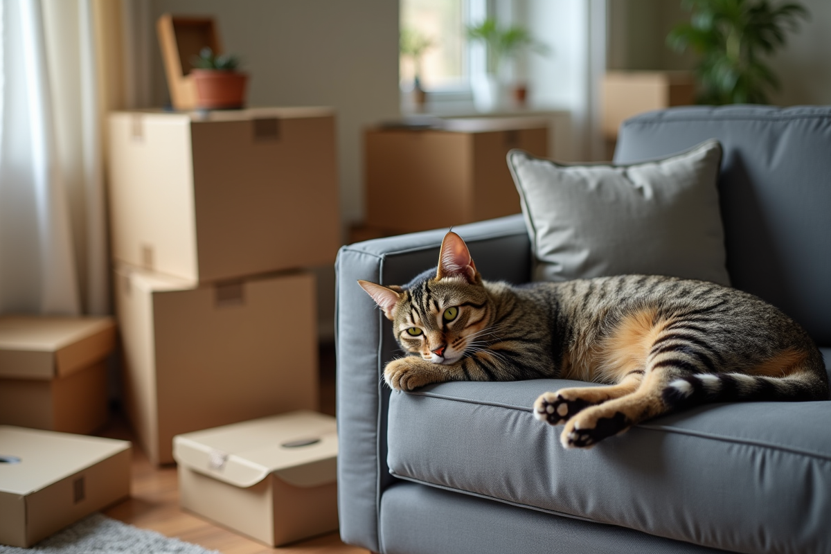 chat déménagement